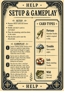 Setup and Gameplay reference card