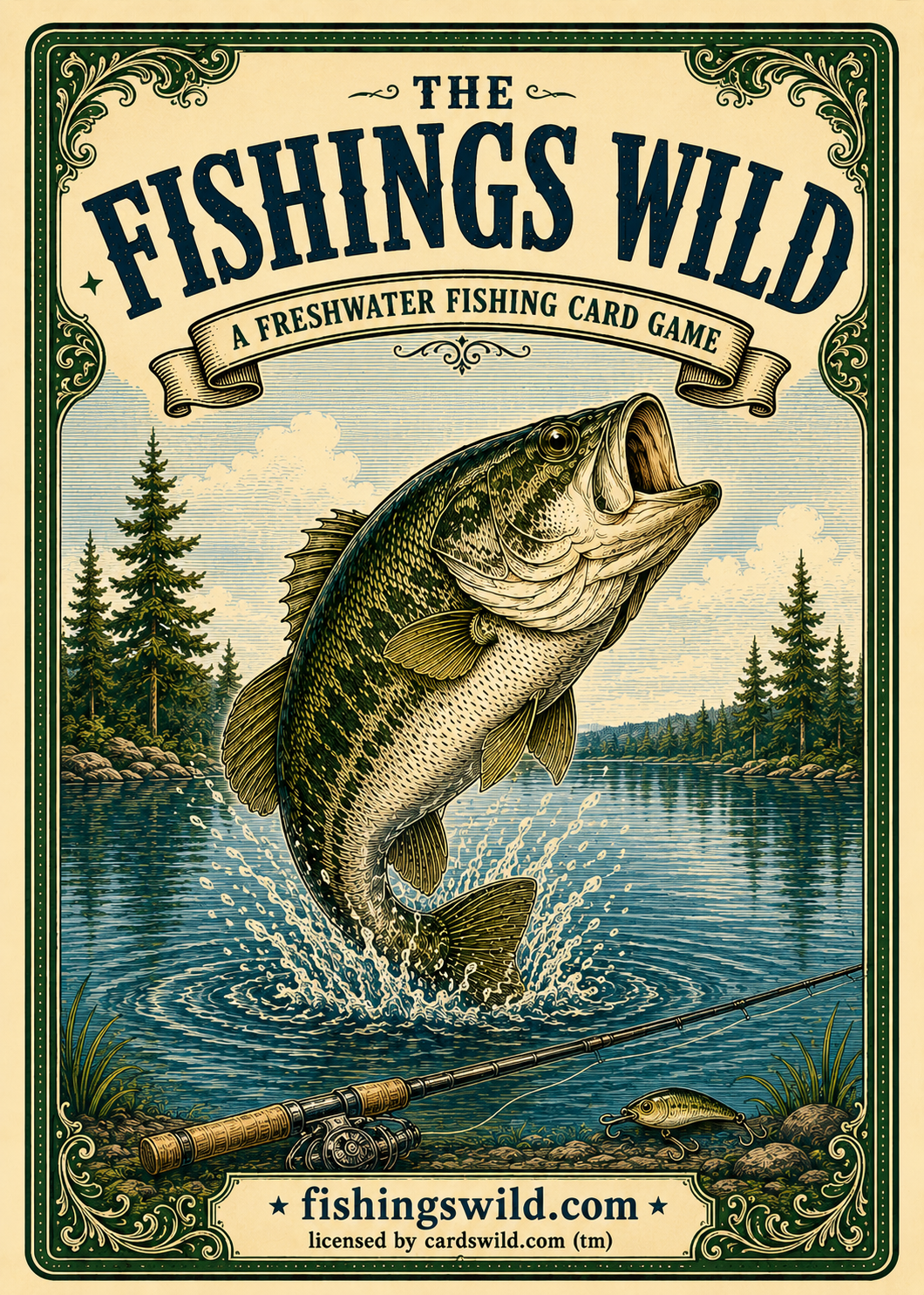 Fishings Wild card game cover